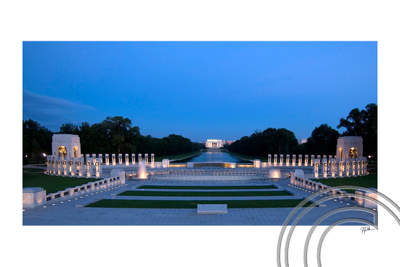 WWII MEMORIAL"  STEPHEN BROWN COLLECTION