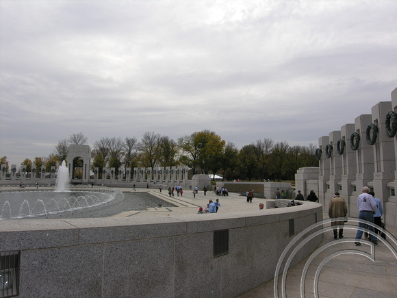 WWII Memorial:  Jewel of the Mall